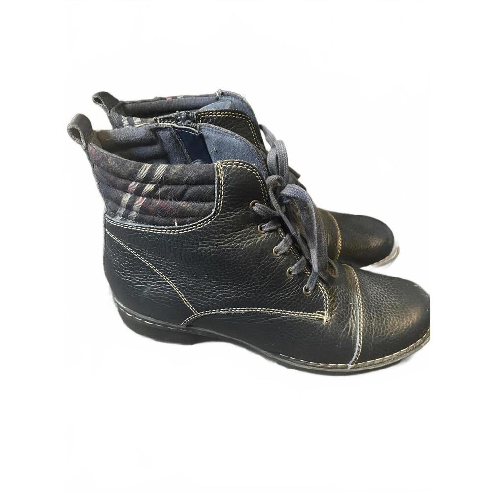 Clark's leather booties